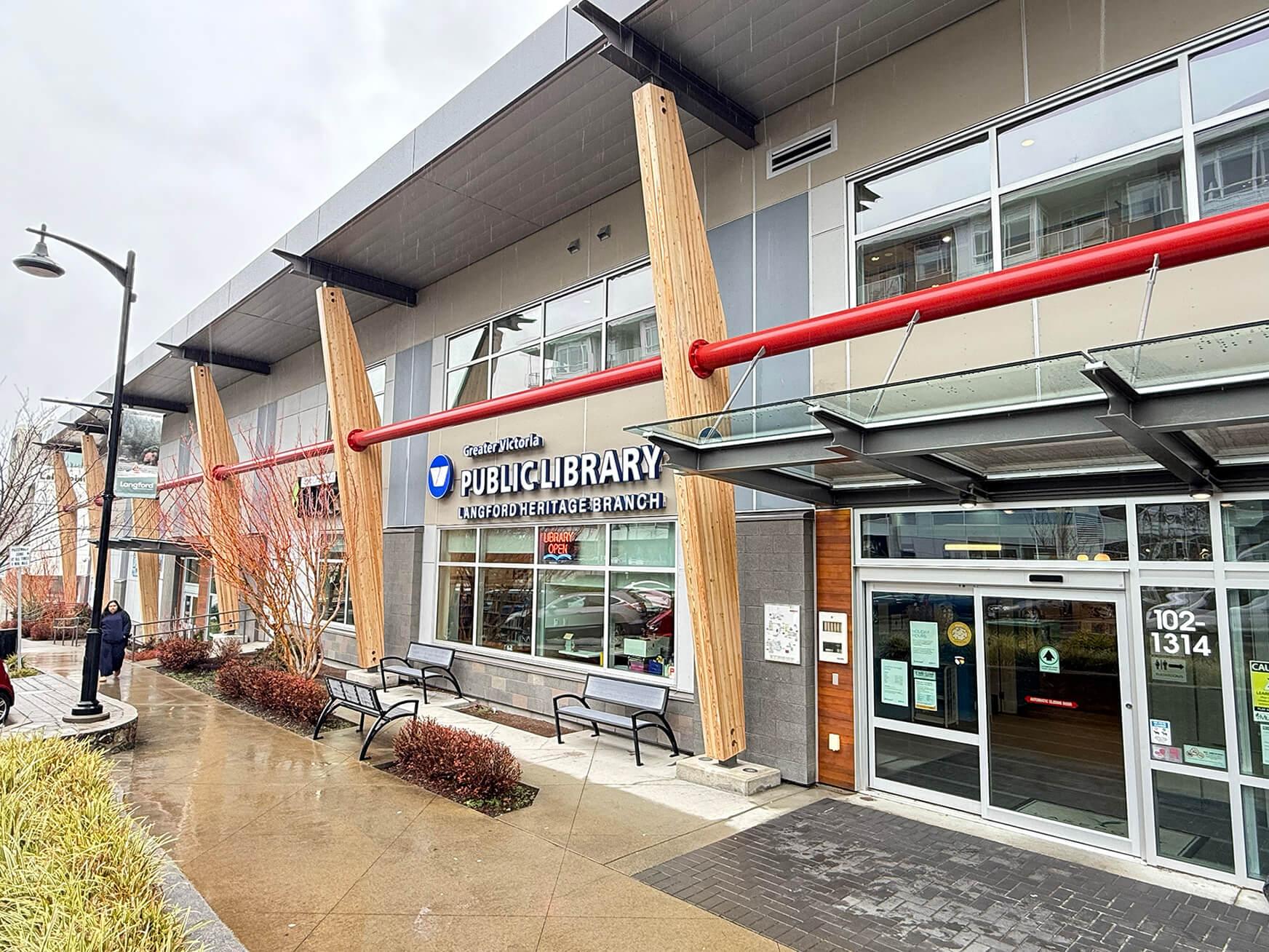 Exterior of Langford Branch