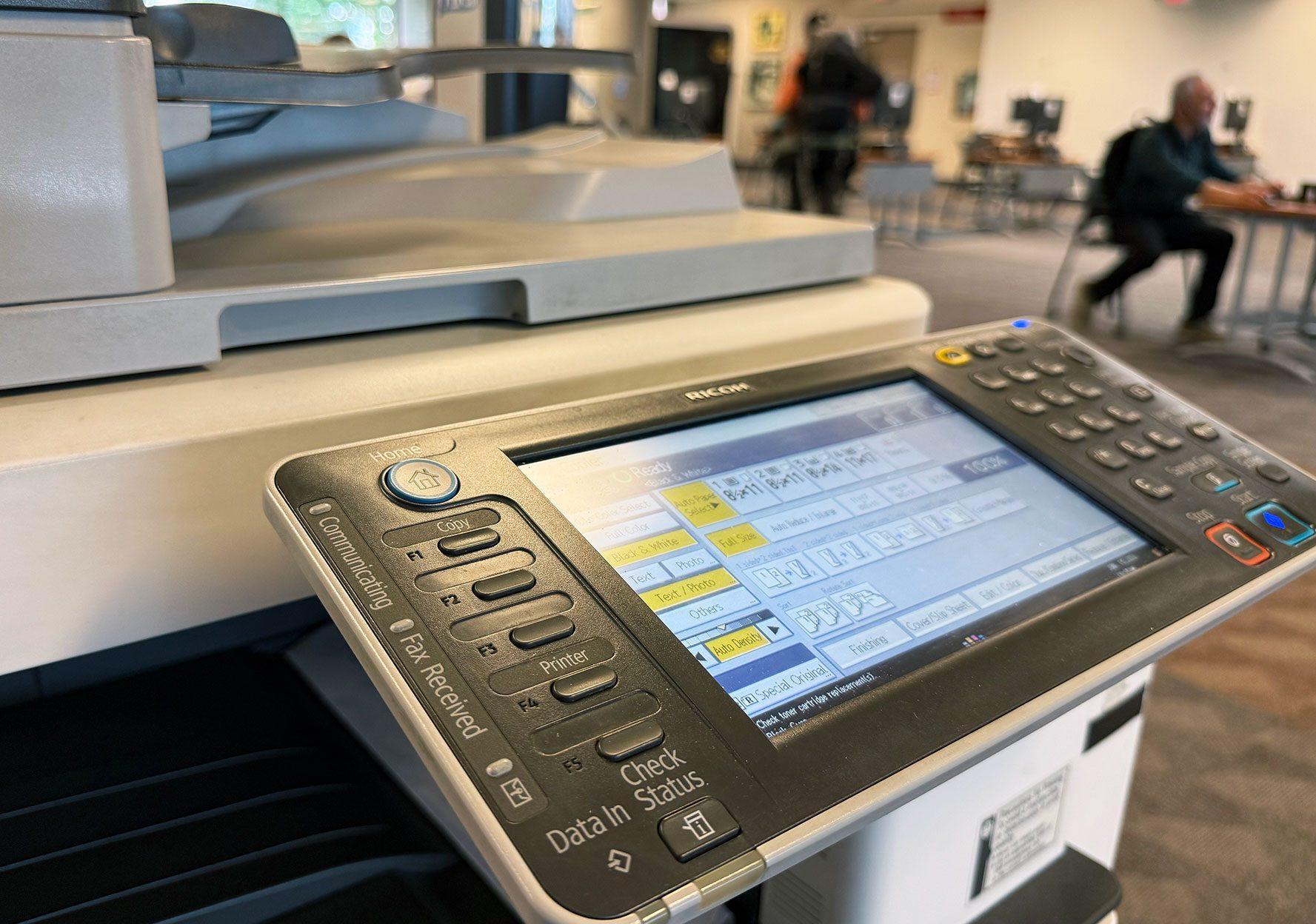 Library printer