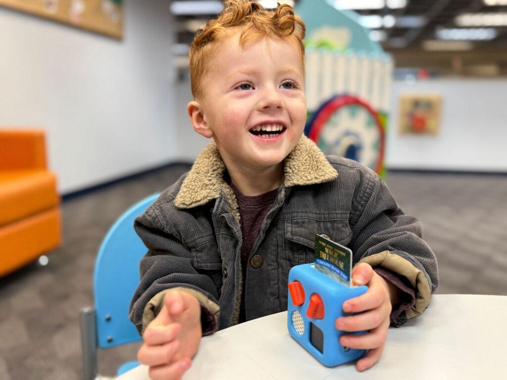 child playing