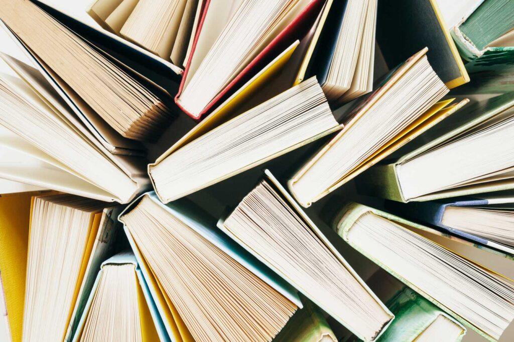 a bunch of books